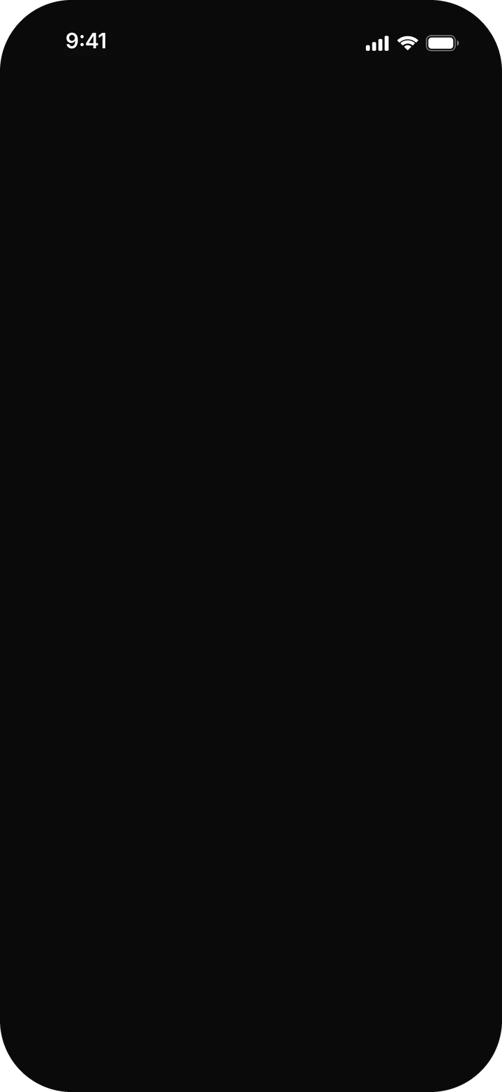 The SpeedRead reader, showing one word at a time with its focus letter in red.